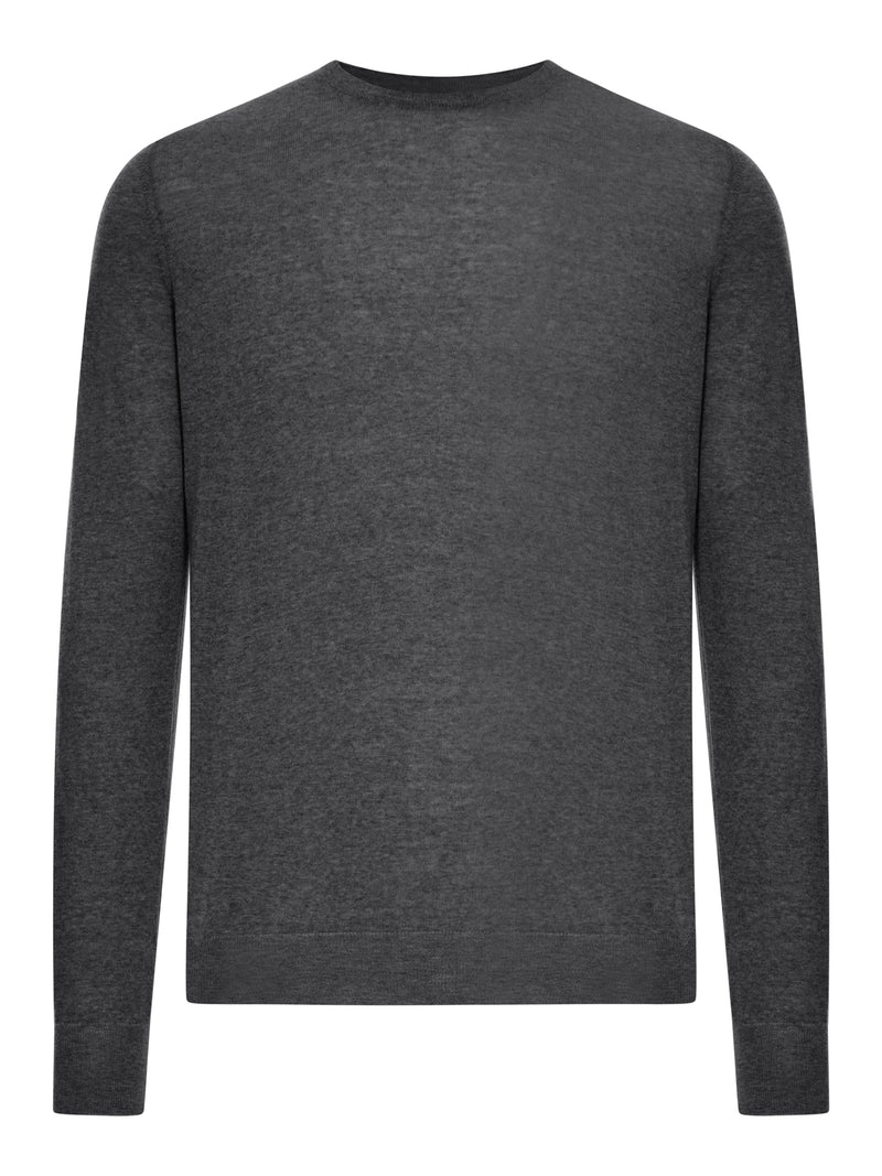 CREWNECK SWEATER IN VIRGIN WOOL