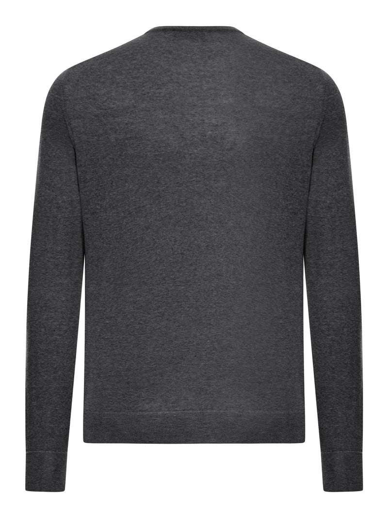 CREWNECK SWEATER IN VIRGIN WOOL