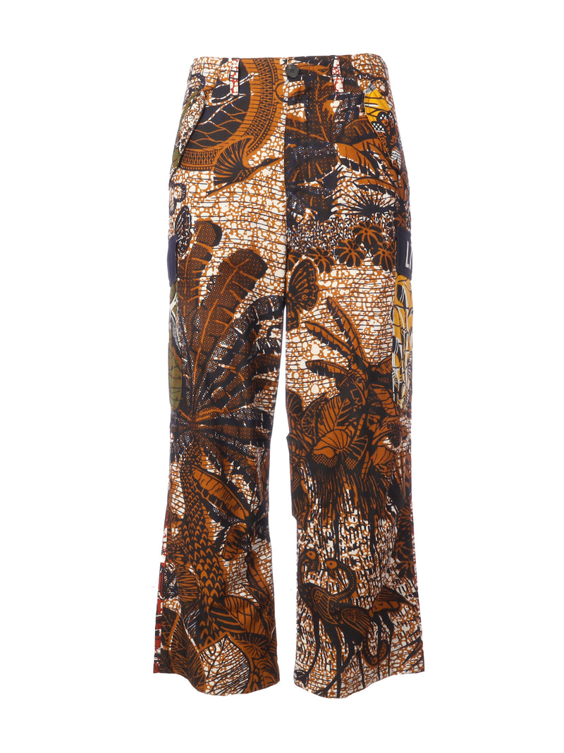 PRINTED TROUSERS