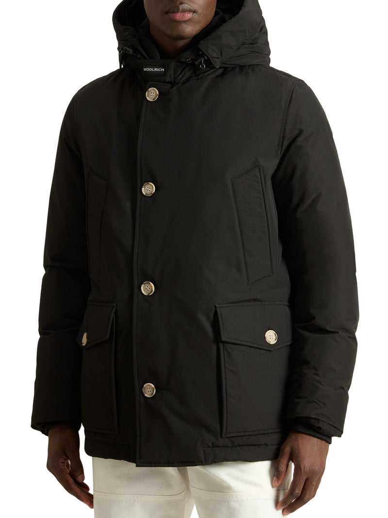 ARCTIC ANORAK IN RAMAR CLOTH WITH REMOVABLE FUR