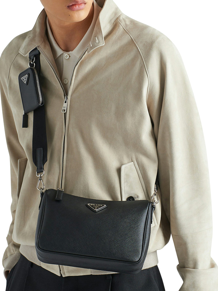 SAFFIANO SHOULDER BAG – Suit Negozi Row