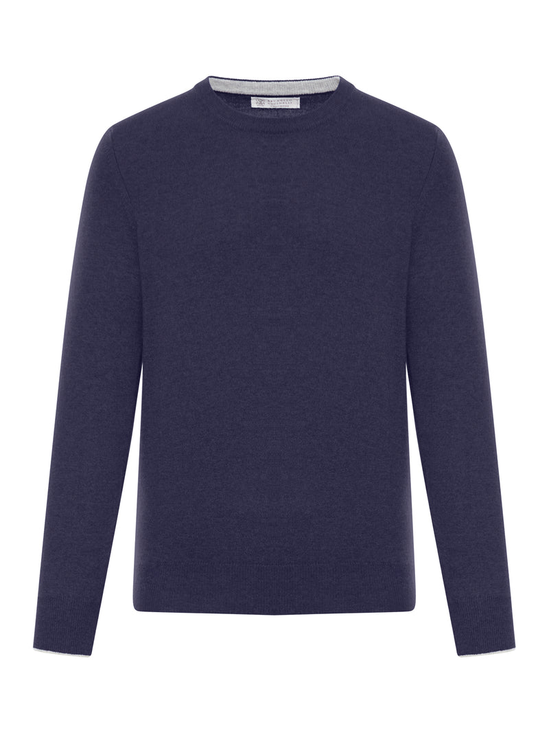ESSENTIAL CREW NECK CASHMERE SWEATER