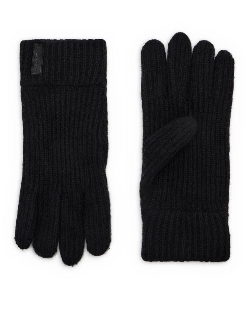 PURE CASHMERE KNITTED GLOVES