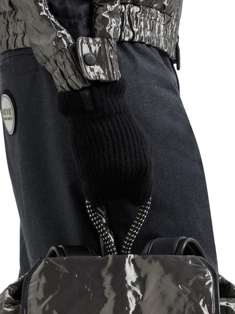 PURE CASHMERE KNITTED GLOVES