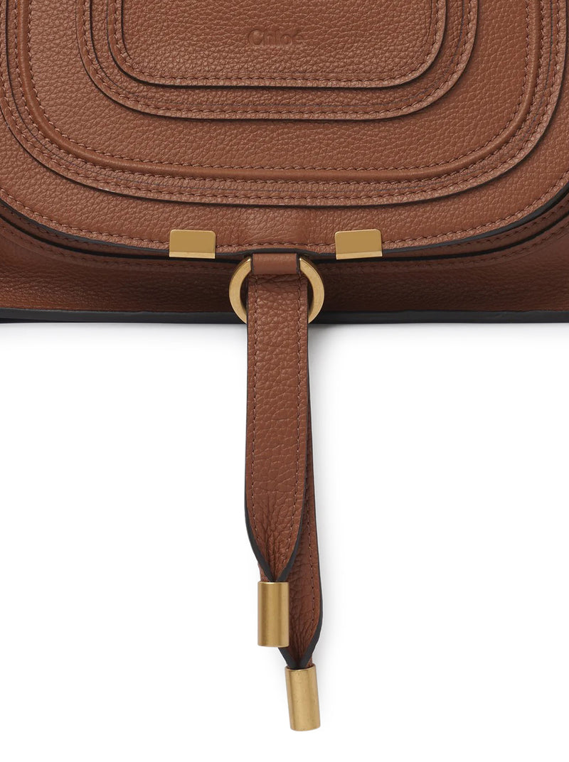 SMALL MERCIE BAG IN GRANATE LEATHER