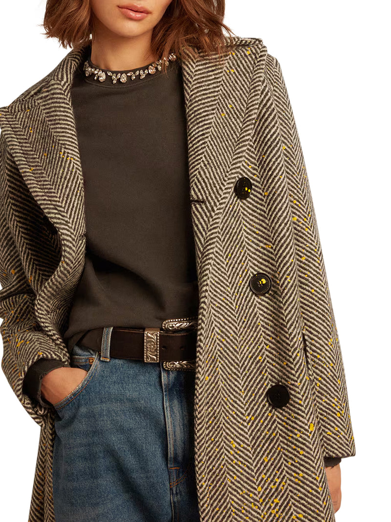 CREWNECK SWEATSHIRT WITH CRYSTALS