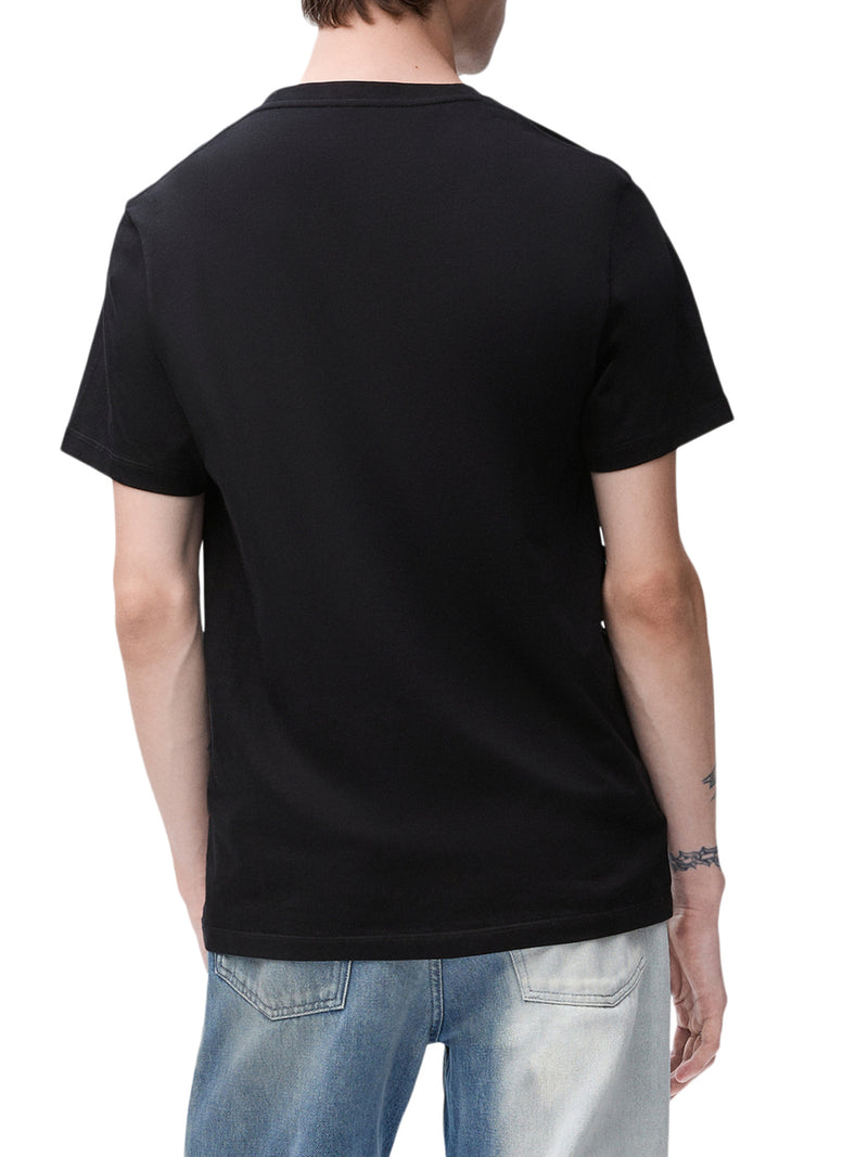 REGULAR FIT COTTON T-SHIRT WITH ANAGRAM