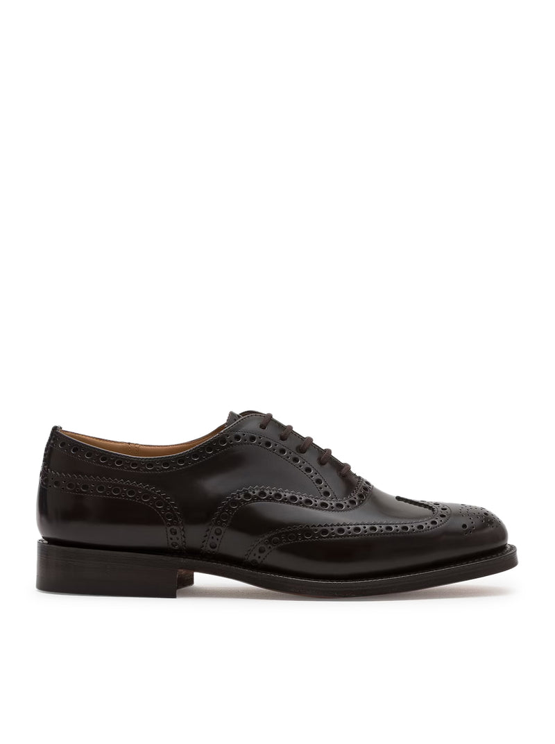 OXFORD BROGUE BURWOOD IN BRUSHED CALFSKIN