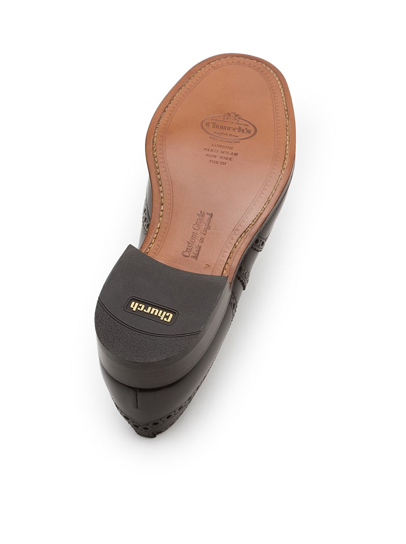 OXFORD BROGUE BURWOOD IN BRUSHED CALFSKIN