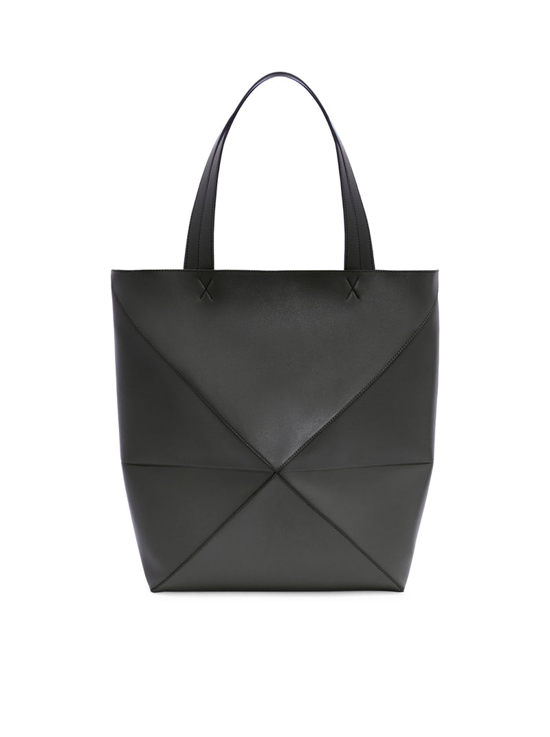 PUZZLE FOLD TOTE XL BAG IN POLISHED CALFSKIN