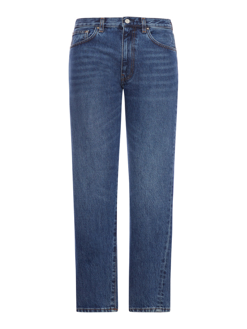 DENIM WITH TWISTED SEAMS