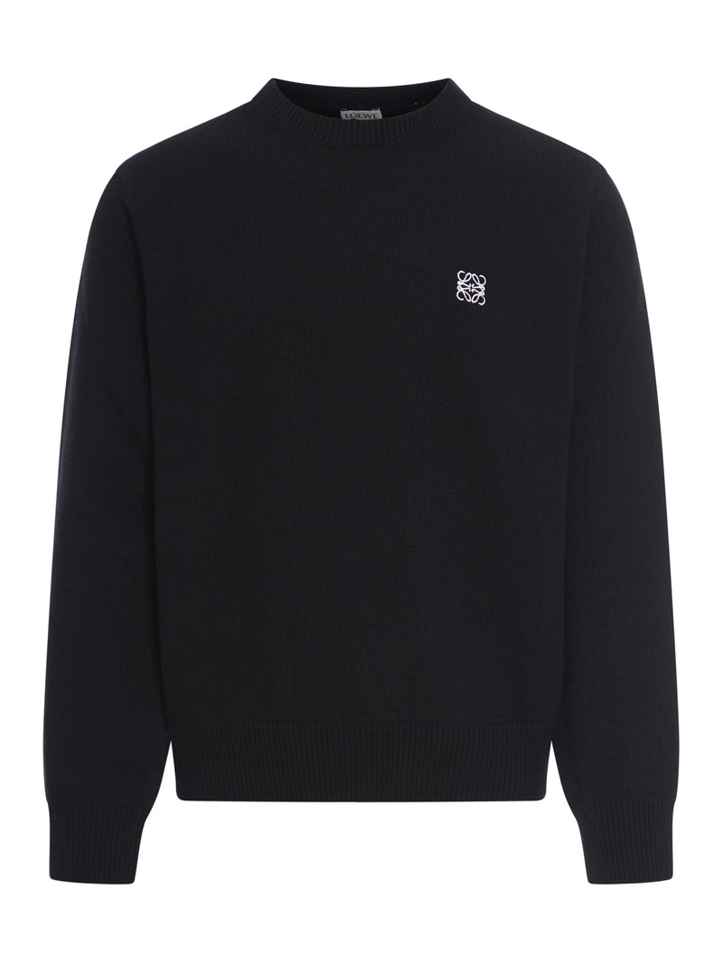 WOOL SWEATER WITH ANAGRAM