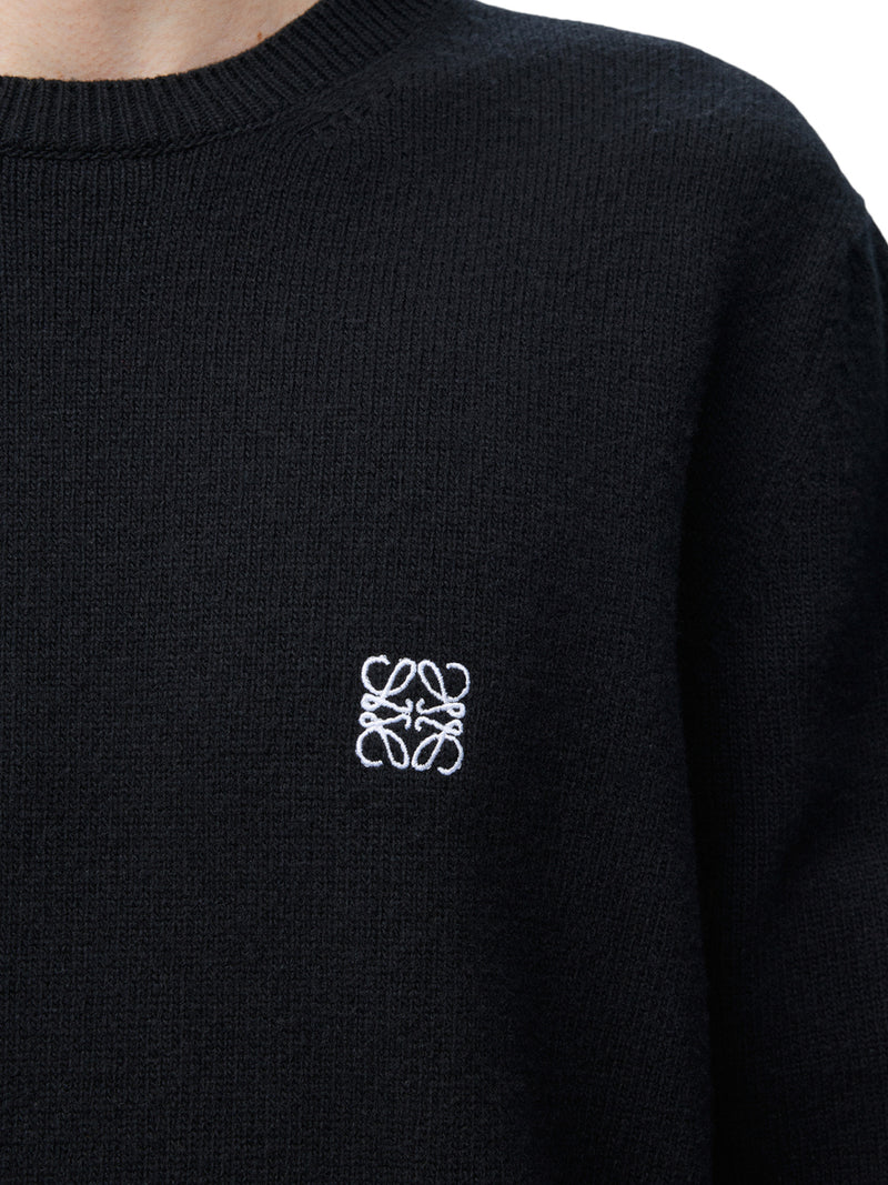 WOOL SWEATER WITH ANAGRAM