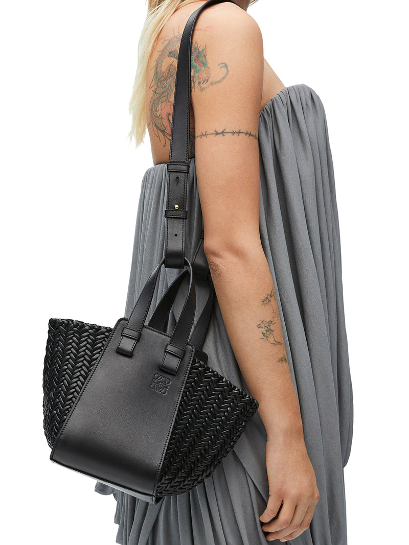 Compact Hammock bag in calfskin