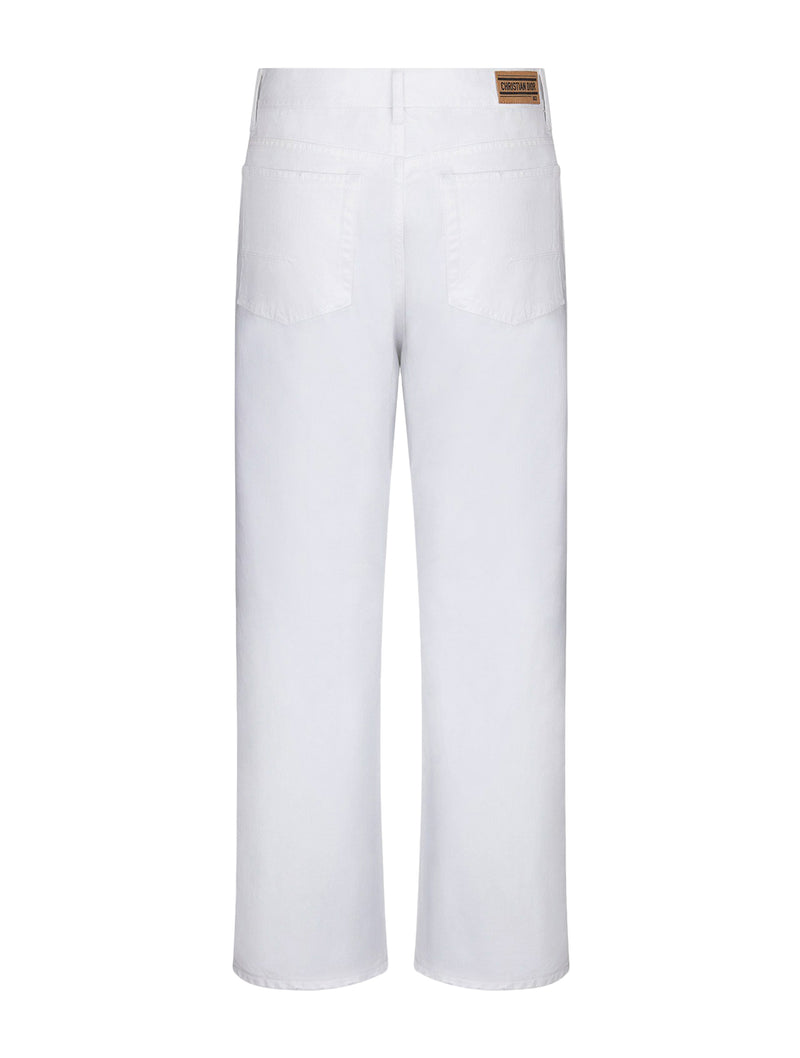 DIOR 8 STRAIGHT CROPPED JEANS, D03