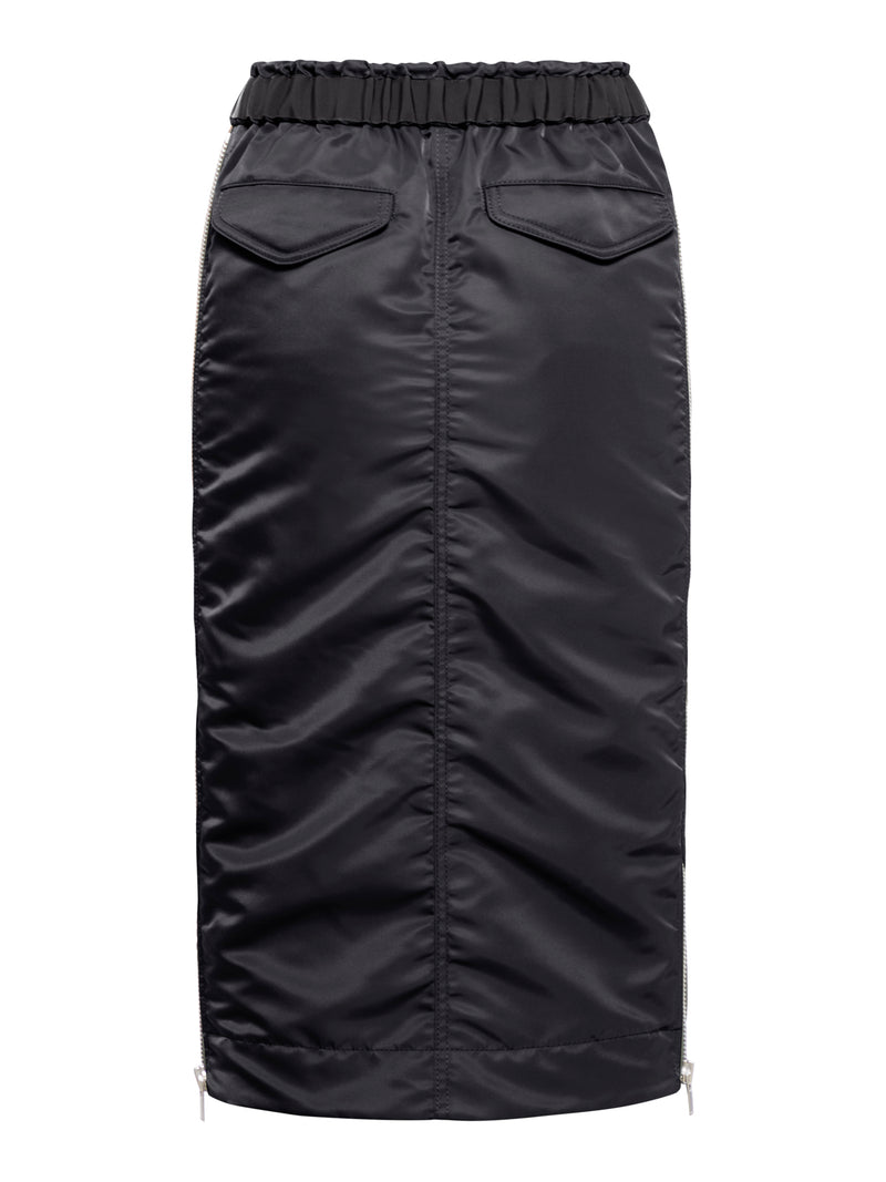 NYLON TWILL SKIRT