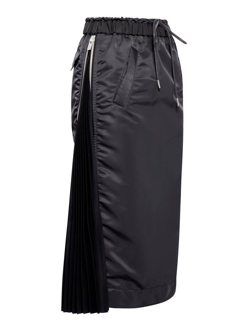 NYLON TWILL SKIRT