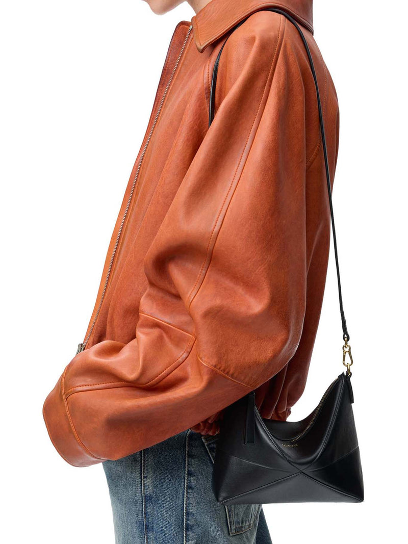 PUZZLE FOLD POUCH IN POLISHED CALFSKIN