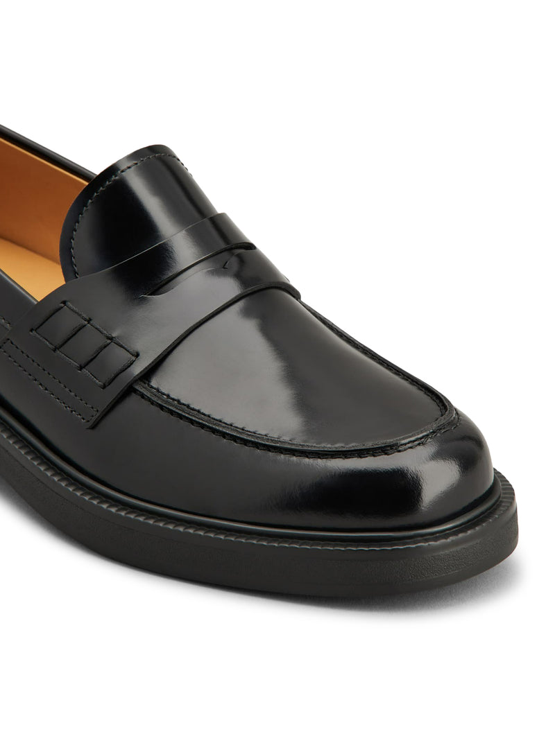 LEATHER LOAFERS