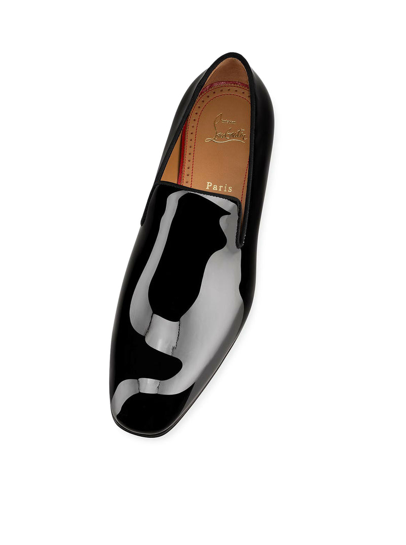 DENDELION SHINY LEATHER LOAFERS