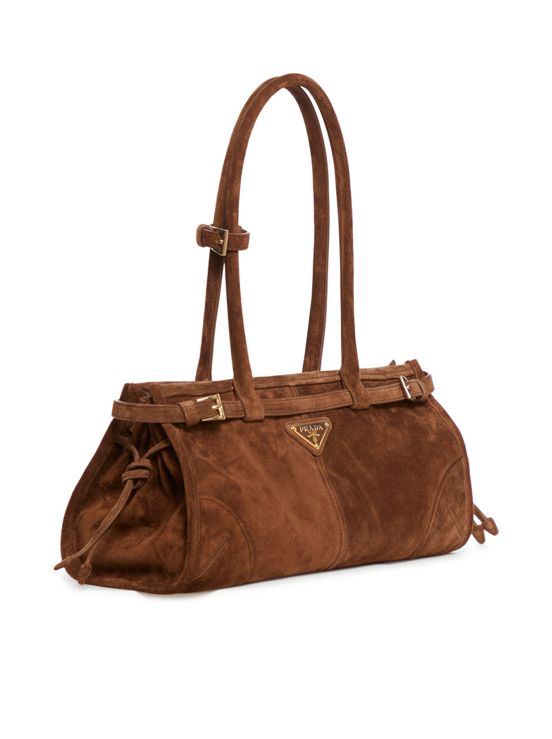 MEDIUM SUEDE HANDBAG