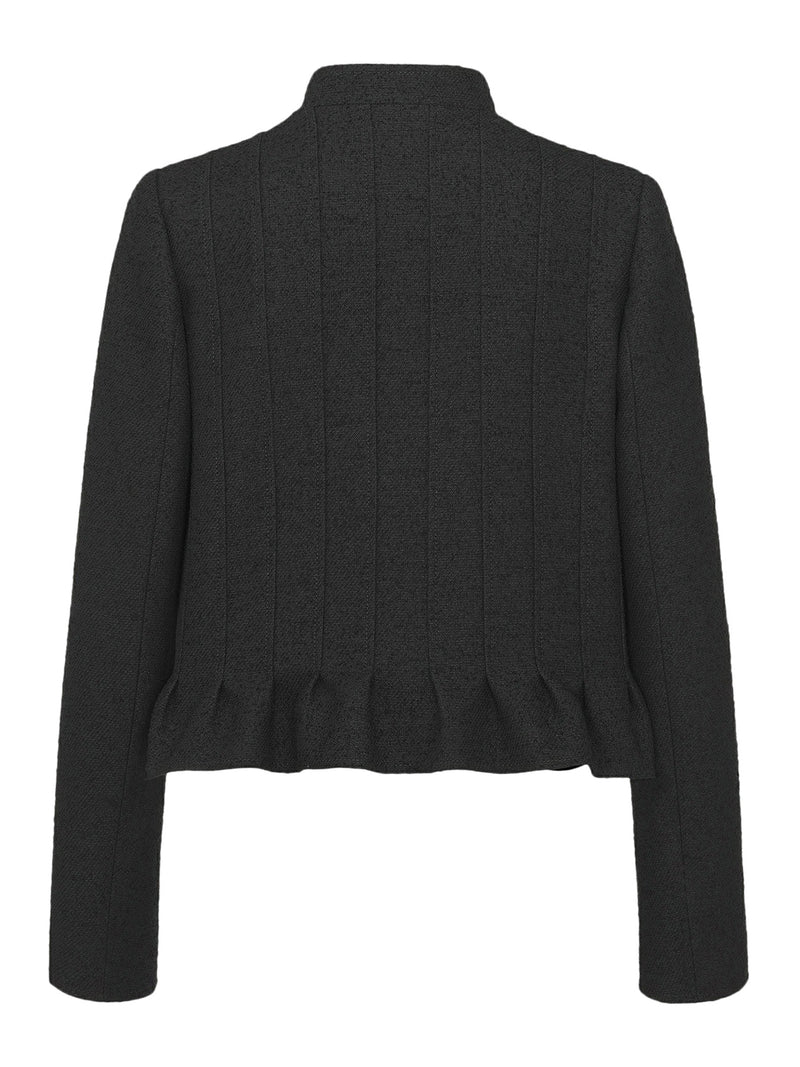 Jacket with basque