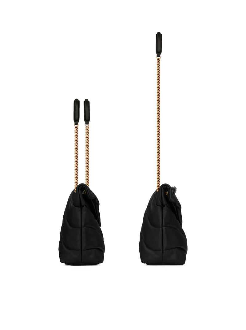 MEDIUM PUFFER IN QUILTED NAPPA