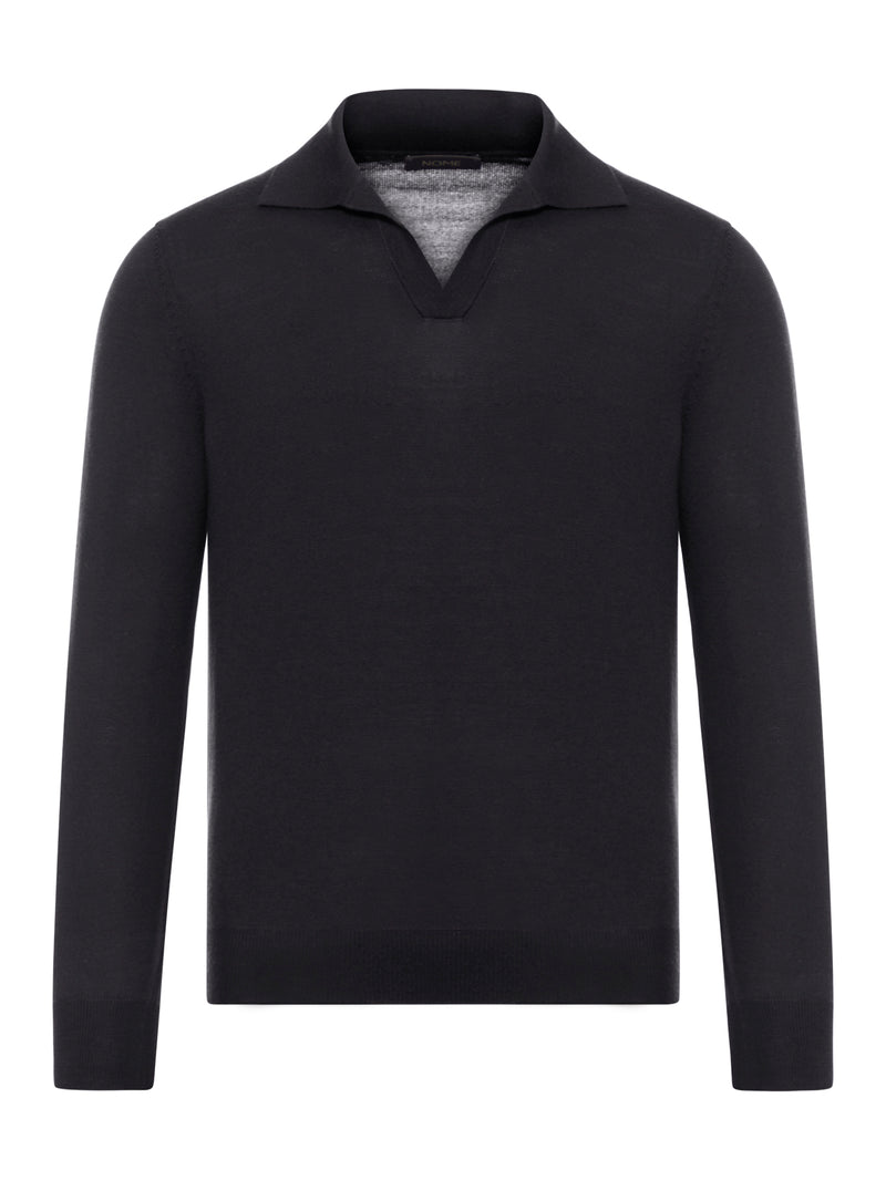 ATHLEISURE KNITTED SKIPPER POLO