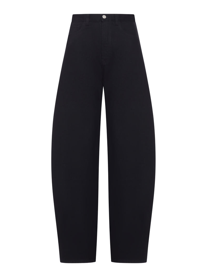 ROUND JEANS IN DENIM