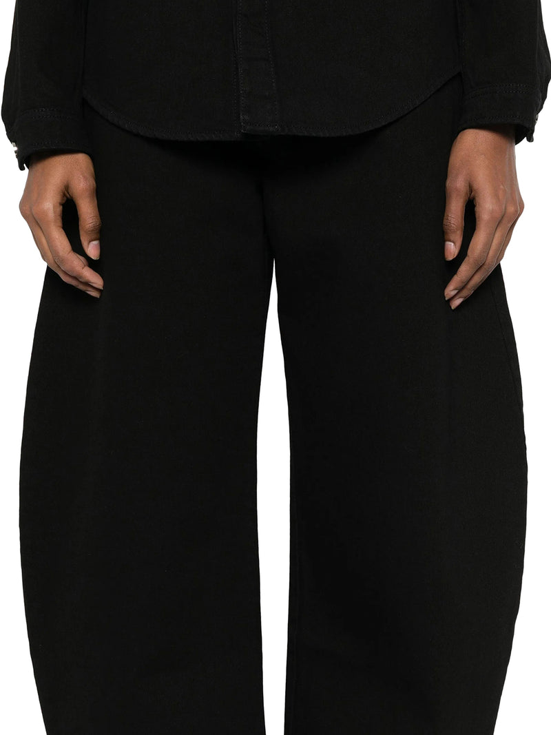 ROUND JEANS IN DENIM