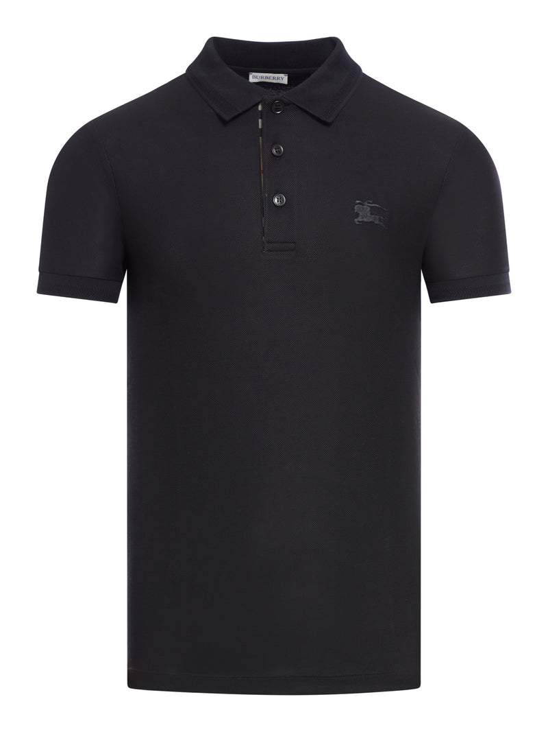 COTTON POLO SHIRT WITH EMBROIDERED EKD LOGO
