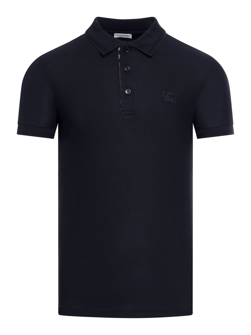 COTTON POLO SHIRT WITH EMBROIDERED EKD LOGO