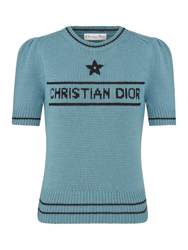 Short-sleeved sweater