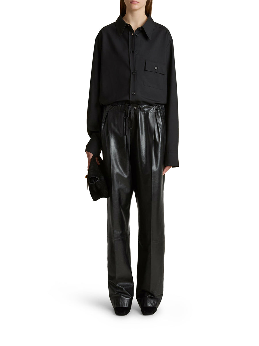 YATTY SHIRT IN TROPICAL WOOL – Suit Negozi Row