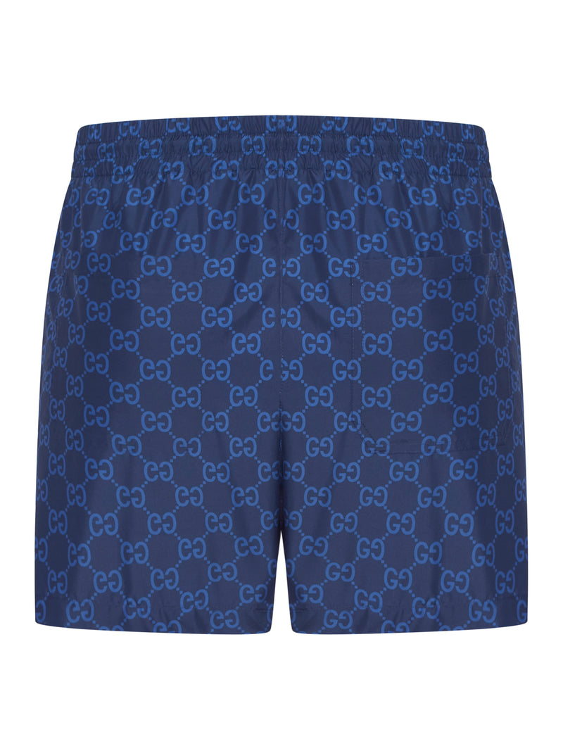 SWIMSUIT WITH ALLOVER GG LOGO