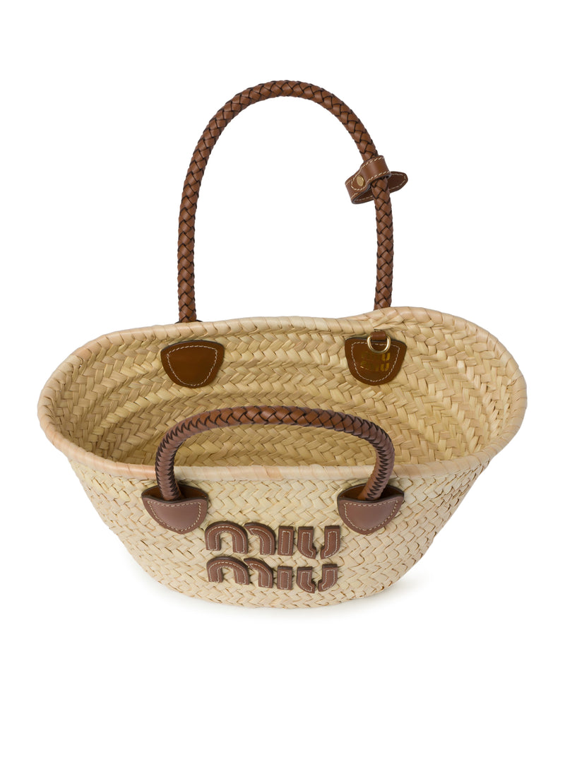 WOVEN FABRIC SHOPPING BAG