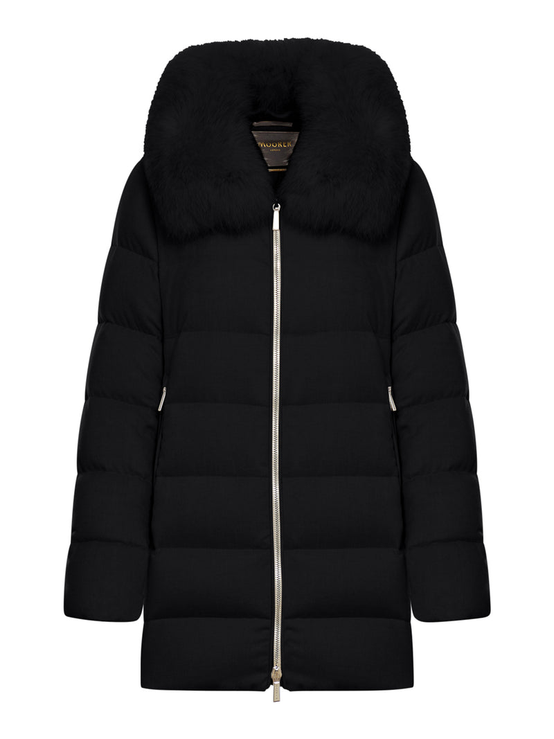 DORADO-FUR-LS9 FLANNEL JACKET