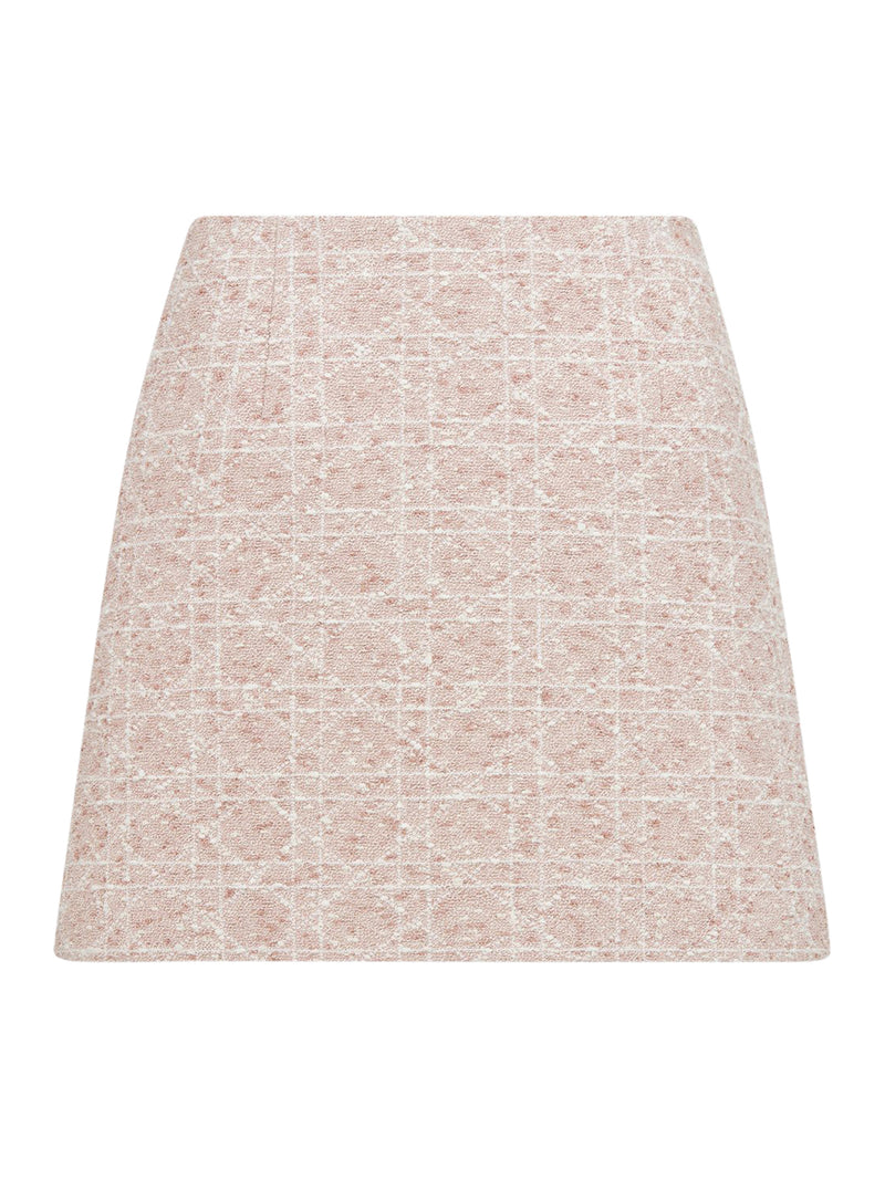 Macrocannage Miniskirt