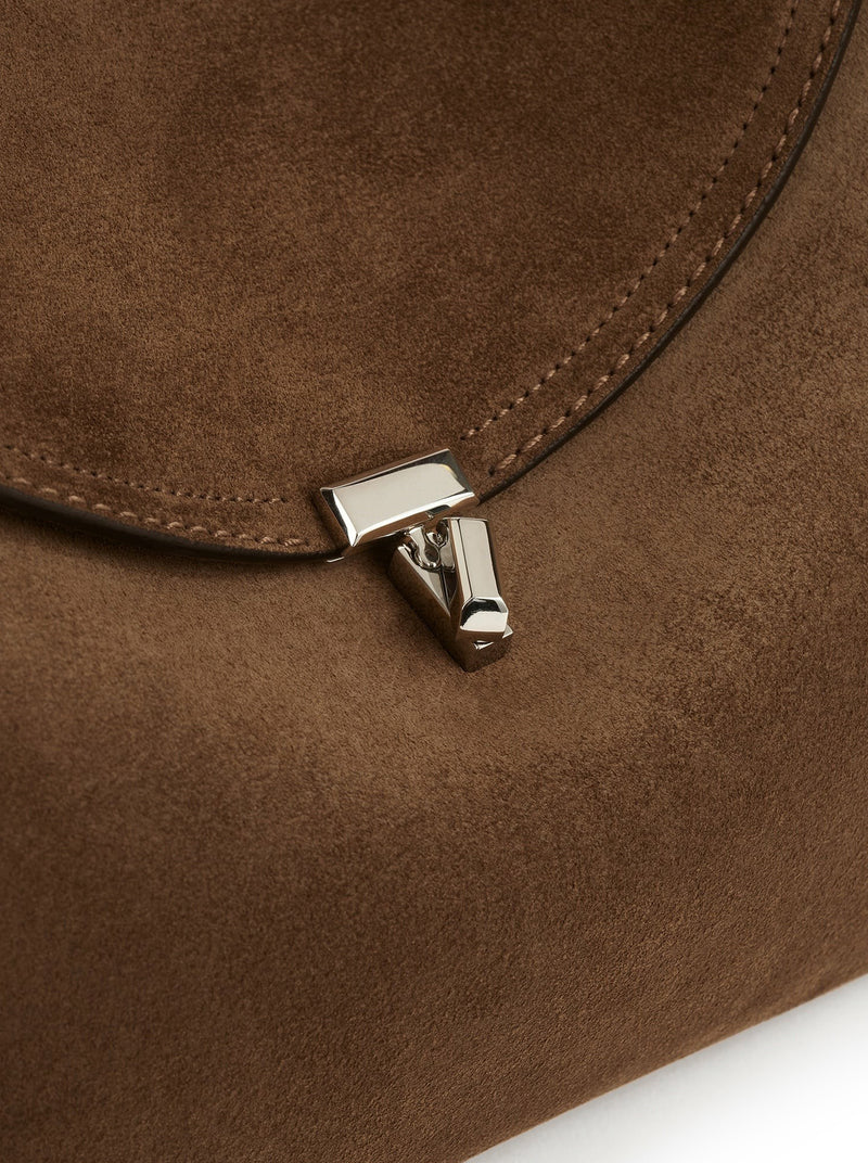T-LOCK SUEDE TOP HANDLE