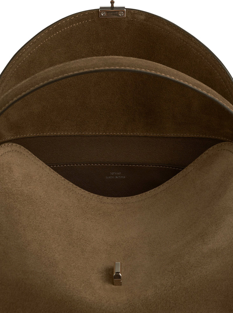 T-LOCK SUEDE TOP HANDLE