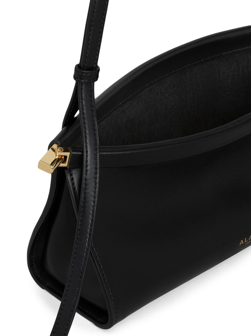 LE CLICK EAST WEST SMALL LEATHER BAG