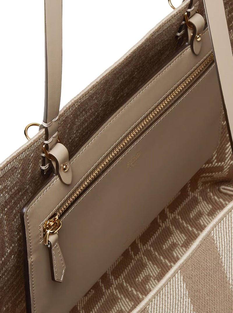 REVERSIBLE ROLL LARGE SHOPPER