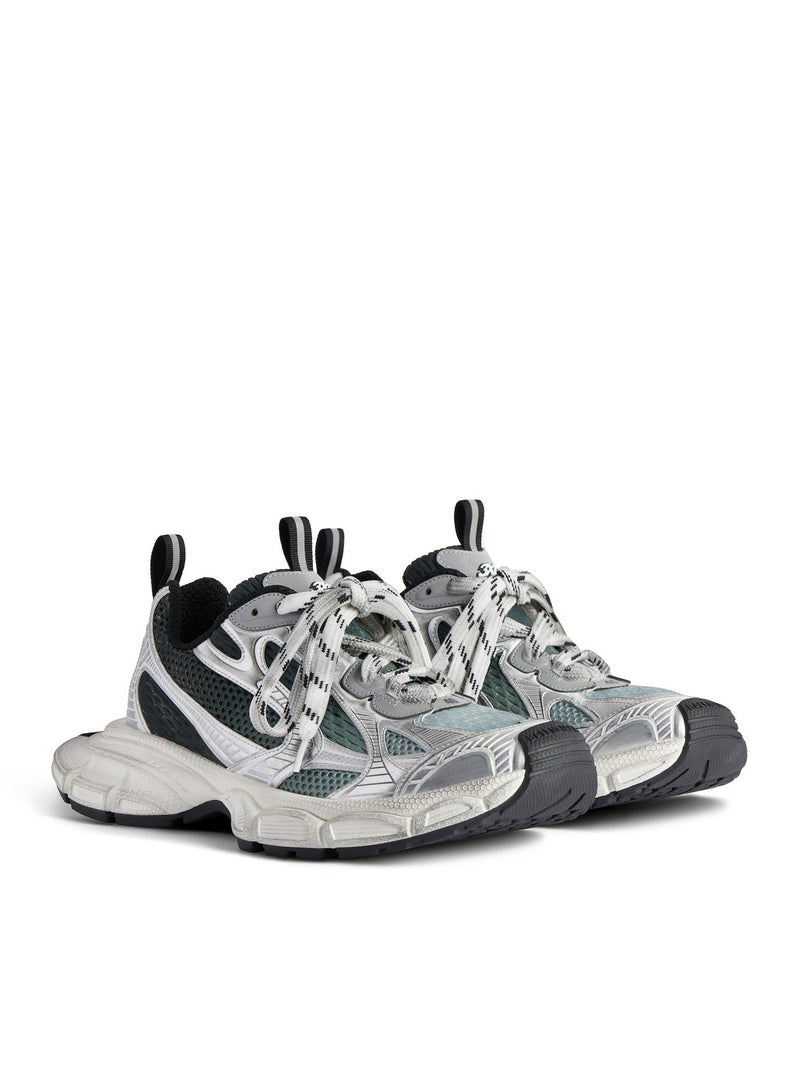 MEN`S 3XL GRADIENT SNEAKER IN BLACK/GREY/WHITE