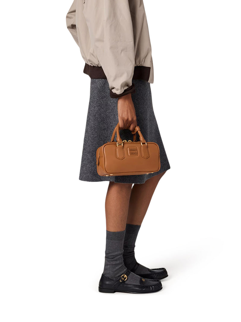 ARCADIE SMOOTH LEATHER BAG