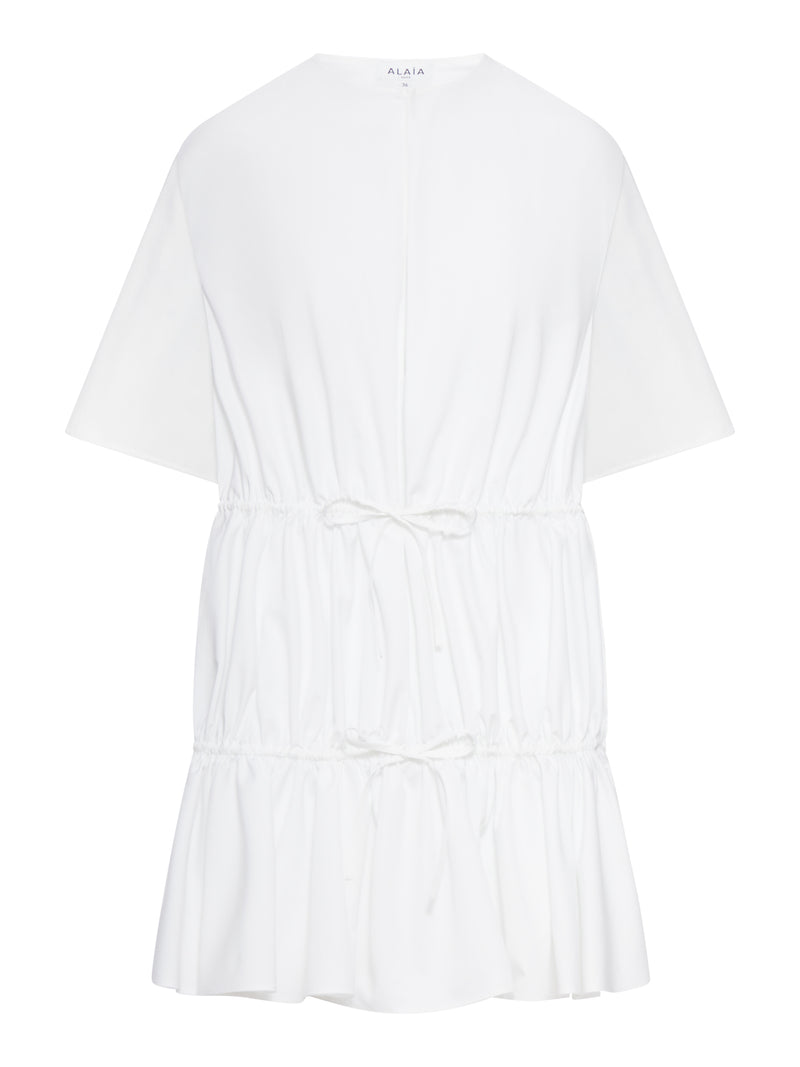 COTTON POPLIN DRESS