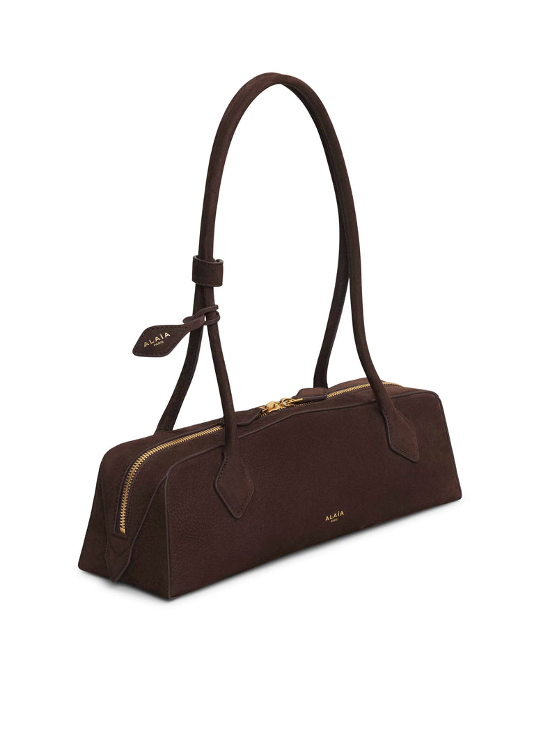 LE TECKEL MEDIUM BAG IN NUBUCK CALFSKIN