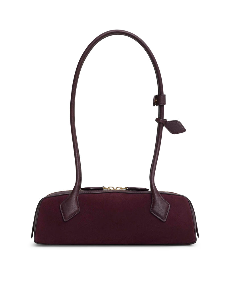 LE TECKEL SMALL BI-MATERIAL LEATHER BAG