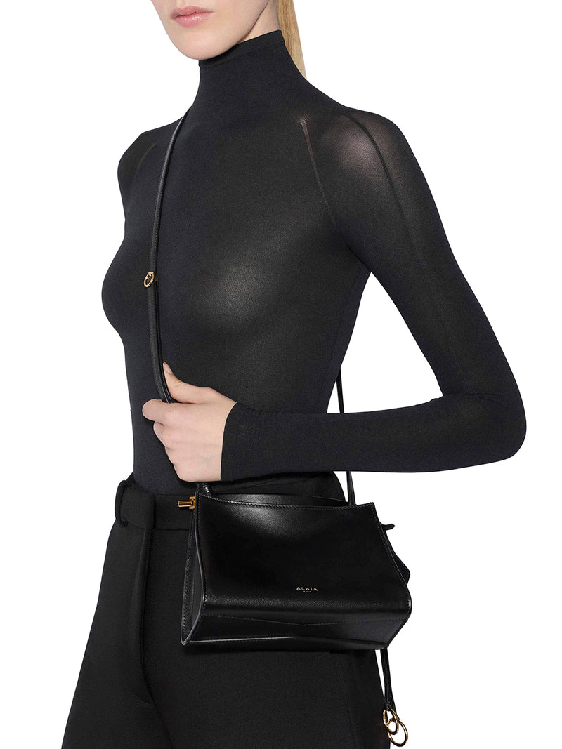 LE CLICK SMALL SQUARE BAG IN CALFSKIN