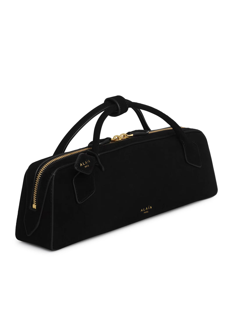 LE TECKEL POUCH IN SUEDE GOAT LEATHER