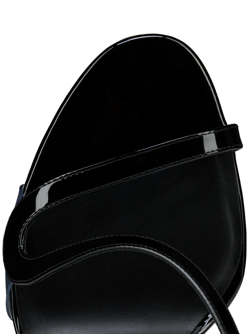 100MM ROSA Z LEATHER SANDALS